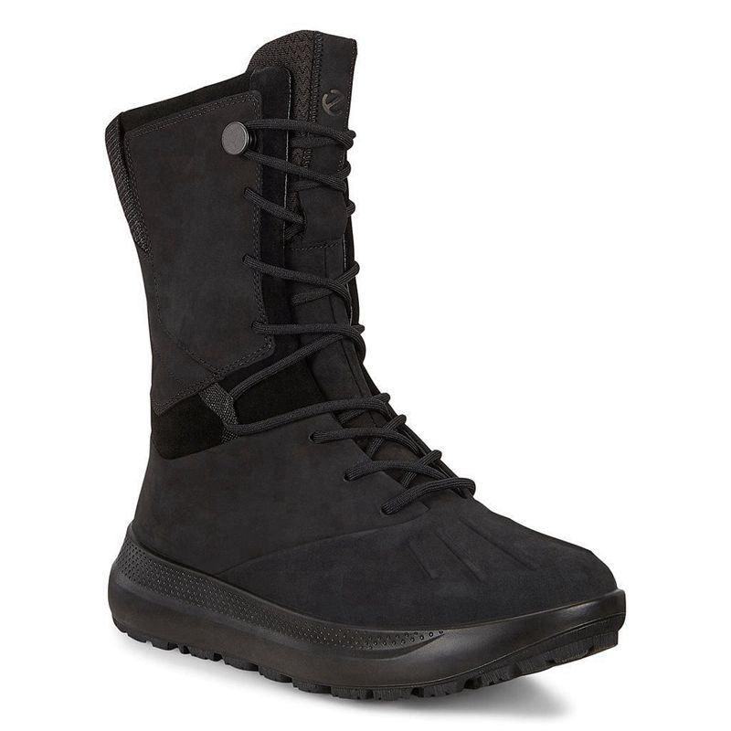Women Outdoor Women Ecco Solice - Tall Boots Black - India SAIJQY467